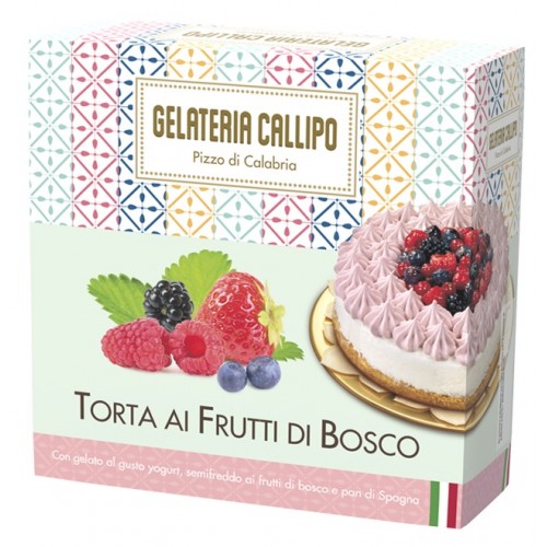 Torta Frutti di Bosco 850gr CALLIPO