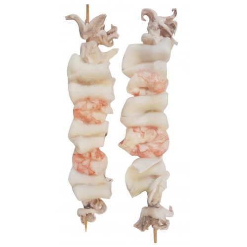 Spiedini di Calamari e Gamberetti