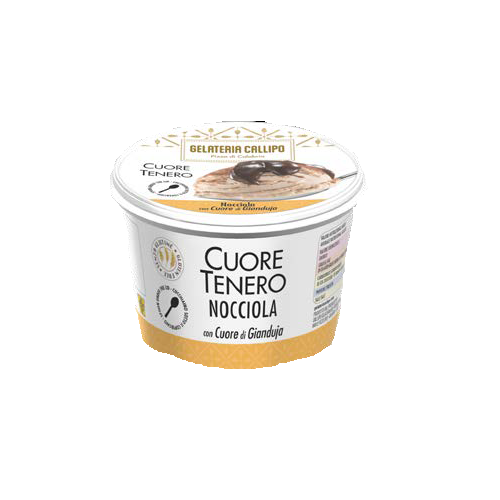 Cuore Tenero Nocciola con cuore di Gianduia 80gr CALLIPO