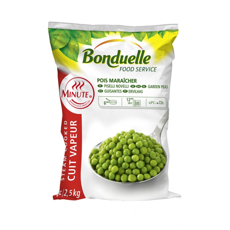 Piselli 4buste x 2,5KG BONDUELLE.
