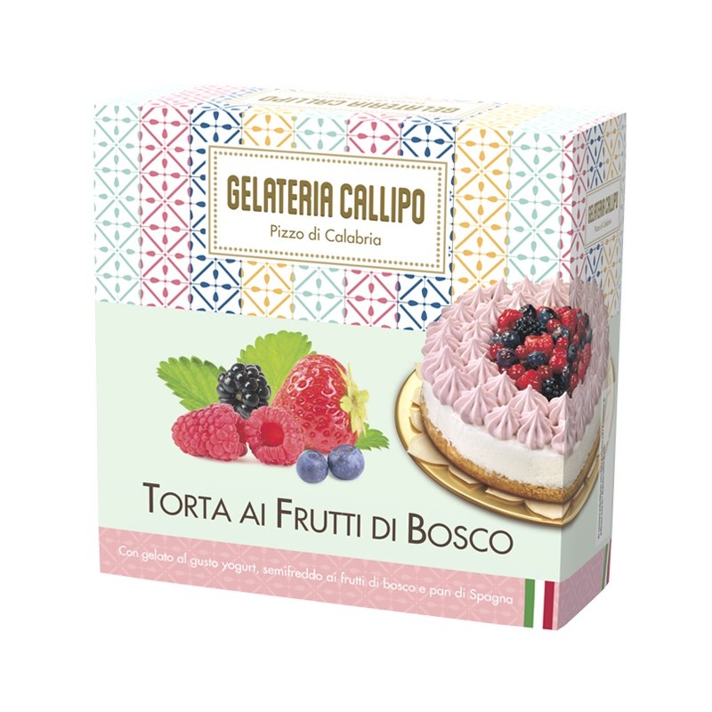 Torta Frutti di Bosco 850gr CALLIPO