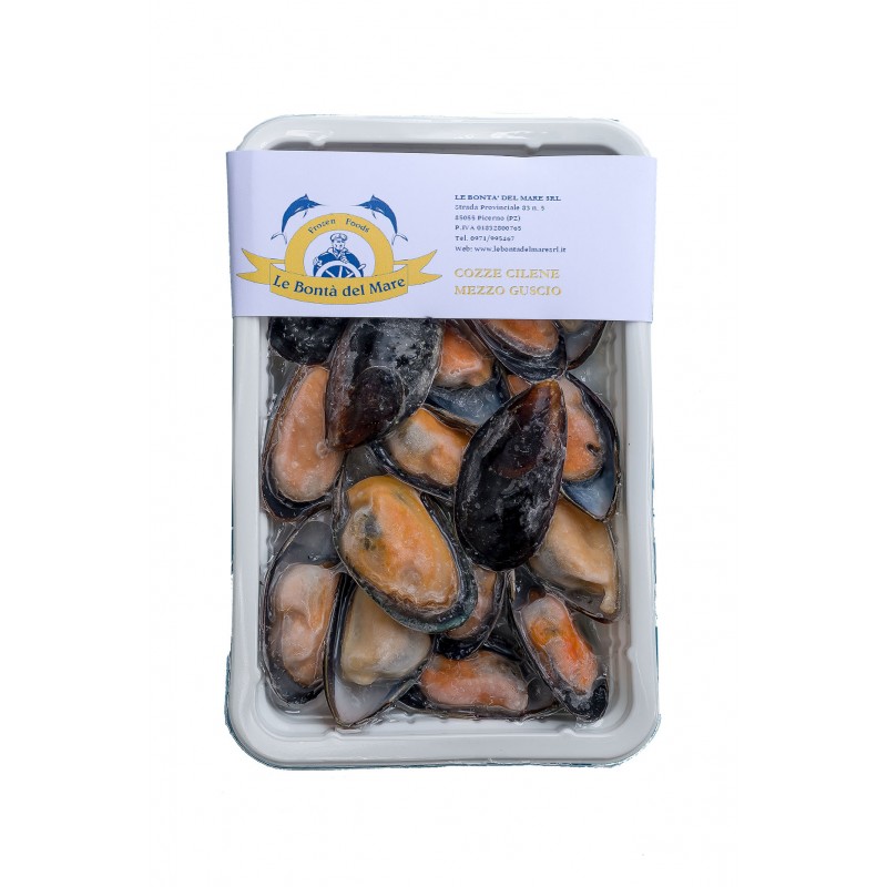 Cozze mezzo guscio 200gr LEBONTADELMARE
