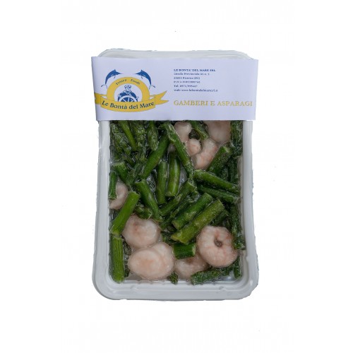 Gamberi e Asparagi 180 gr