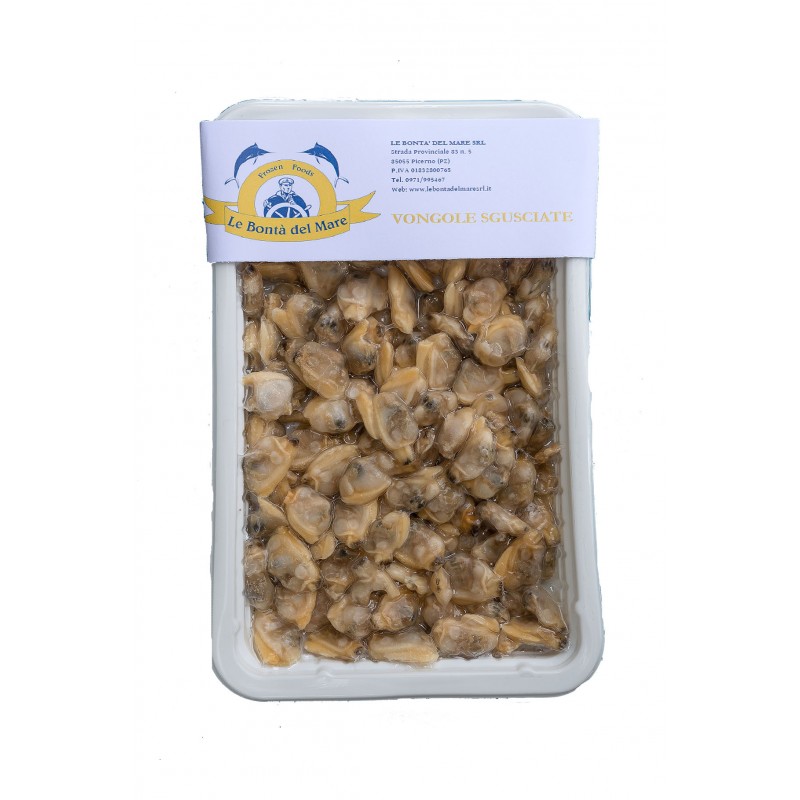 Vongole sgusciate 200gr LEBONTADELMARE