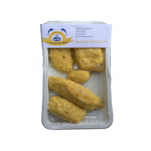 Filetti di Merluzzo Nordico pastellati 250 gr