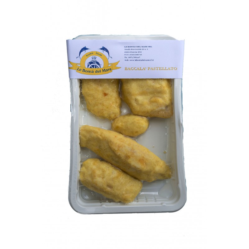 Baccalà pastellato 1KG LEBONTADELMARE
