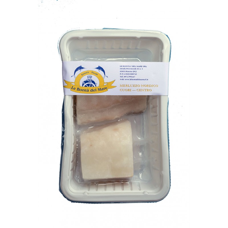 Merluzzo nordico cuori-centro 1KG LEBONTADELMARE